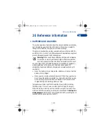 Предварительный просмотр 127 страницы Nokia 8265 - Cell Phone - AMPS User Manual