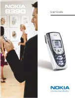 Nokia 8390 - Cell Phone - GSM User Manual предпросмотр