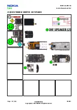 Предварительный просмотр 32 страницы Nokia 8600 - Luna Cell Phone 128 MB Service Manual