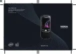 Предварительный просмотр 1 страницы Nokia 8600 - Luna Cell Phone 128 MB User Manual