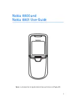 Preview for 2 page of Nokia 8800 - Cell Phone 64 MB User Manual