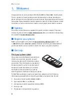 Preview for 9 page of Nokia 8800 - Cell Phone 64 MB User Manual