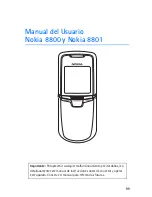 Preview for 100 page of Nokia 8800 - Cell Phone 64 MB User Manual