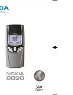 Preview for 1 page of Nokia 8850 - Cell Phone - GSM User Manual