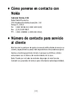 Предварительный просмотр 9 страницы Nokia 8860 - Cell Phone - AMPS (Spanish) Manual Del Usuario