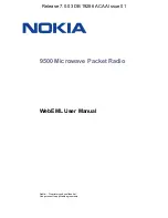 Nokia 9500 MPR User Manual preview