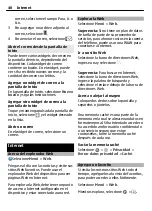 Preview for 40 page of Nokia Astound (Spanish) Manual Del Usuario