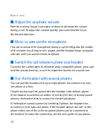 Предварительный просмотр 12 страницы Nokia BH-200 User Manual