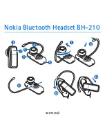 Nokia BH-210 Manual предпросмотр