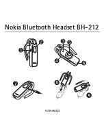 Preview for 1 page of Nokia BH 212 - Headset - Over-the-ear User Manual