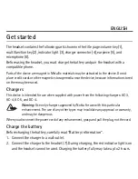 Preview for 4 page of Nokia BH 212 - Headset - Over-the-ear User Manual