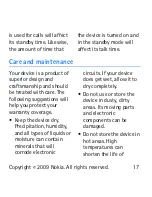 Предварительный просмотр 17 страницы Nokia BH-216 User Manual