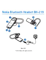 Preview for 1 page of Nokia BH-219 User Manual