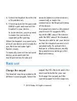 Preview for 9 page of Nokia BH-219 User Manual