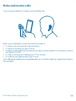 Preview for 11 page of Nokia BH-222 User Manual