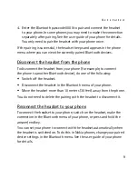 Preview for 9 page of Nokia BH 300 - Headset - Over-the-ear User Manual