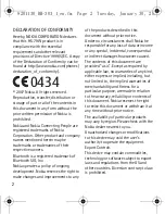 Preview for 2 page of Nokia BH-303 - Headset - Over-the-ear Owner'S Manual