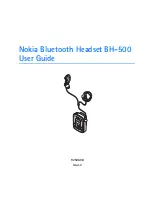 Nokia BH-500 User Manual предпросмотр