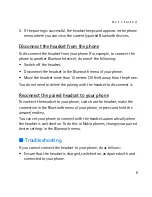 Предварительный просмотр 9 страницы Nokia BH-800 User Manual