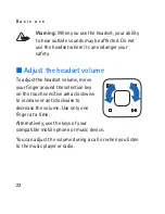 Предварительный просмотр 22 страницы Nokia BH-903 - Headset - Ear-bud User Manual