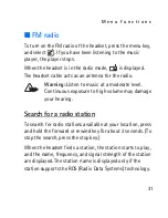 Предварительный просмотр 31 страницы Nokia BH-903 - Headset - Ear-bud User Manual