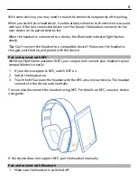 Предварительный просмотр 9 страницы Nokia BH-940 User Manual