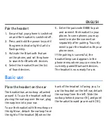 Preview for 6 page of Nokia BH100 - Headset - Over-the-ear Manual