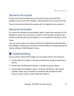 Preview for 11 page of Nokia Bluetooth Headset BH-701 User Manual