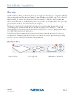 Preview for 6 page of Nokia Body Installation And Operating Instructions Manual