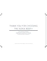 Preview for 2 page of Nokia Body+ Quick Installation Manual