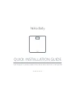 Nokia Body Quick Installation Manual preview