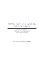 Preview for 2 page of Nokia Body Quick Installation Manual