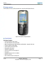 Предварительный просмотр 17 страницы Nokia C2-00 Service Manual