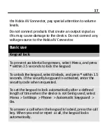 Preview for 17 page of Nokia C2-01 User Manual