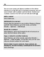 Preview for 26 page of Nokia C2-01 User Manual