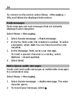 Preview for 34 page of Nokia C2-01 User Manual