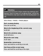 Preview for 43 page of Nokia C2-01 User Manual