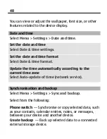 Предварительный просмотр 48 страницы Nokia C2-01 User Manual