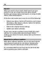 Предварительный просмотр 54 страницы Nokia C2-01 User Manual