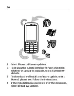 Предварительный просмотр 56 страницы Nokia C2-01 User Manual