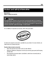 Предварительный просмотр 59 страницы Nokia C2-01 User Manual