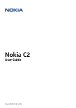 Preview for 1 page of Nokia C2 User Manual