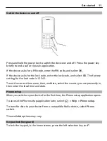 Предварительный просмотр 11 страницы Nokia C5-00 User Manual