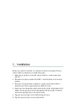 Preview for 4 page of Nokia CA-55 Installation Manual