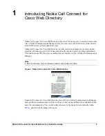 Preview for 9 page of Nokia Call Connect for Cisco Web Directory Installation Manual
