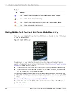 Предварительный просмотр 10 страницы Nokia Call Connect for Cisco Web Directory Installation Manual