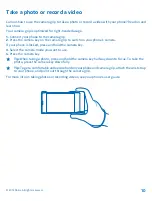 Предварительный просмотр 10 страницы Nokia Camera Grip PD-95G User Manual