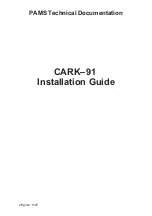 Предварительный просмотр 1 страницы Nokia CARK-91 Installation Manual