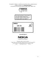 Предварительный просмотр 43 страницы Nokia CK-10 Installation Manual