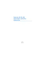 Nokia CK-200 Quick Start Manual предпросмотр